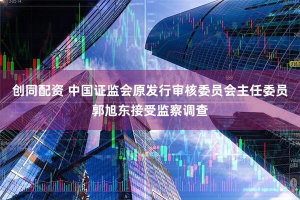 创同配资 中国证监会原发行审核委员会主任委员郭旭东接受监察调查